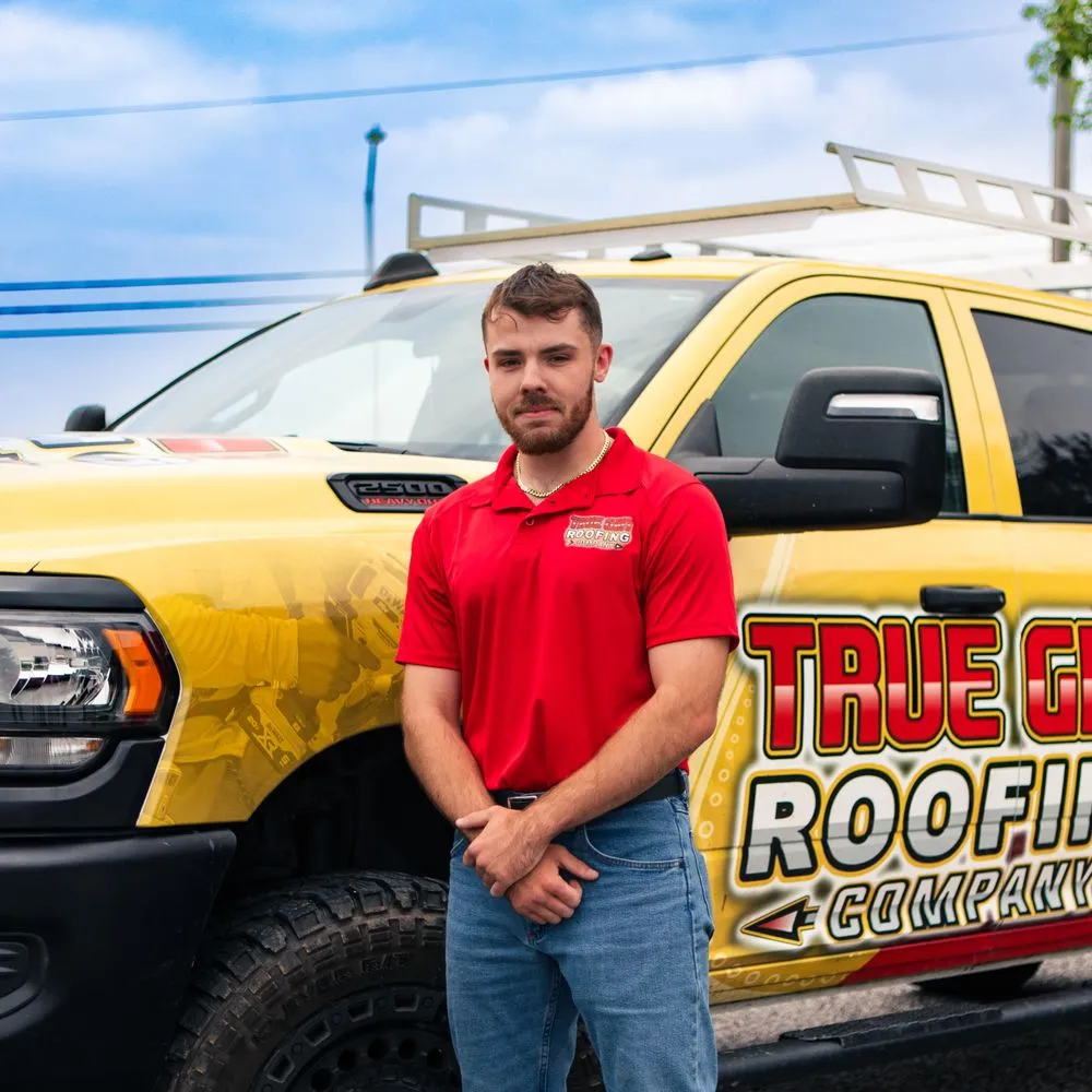 Slide of True Grit Roofing Company