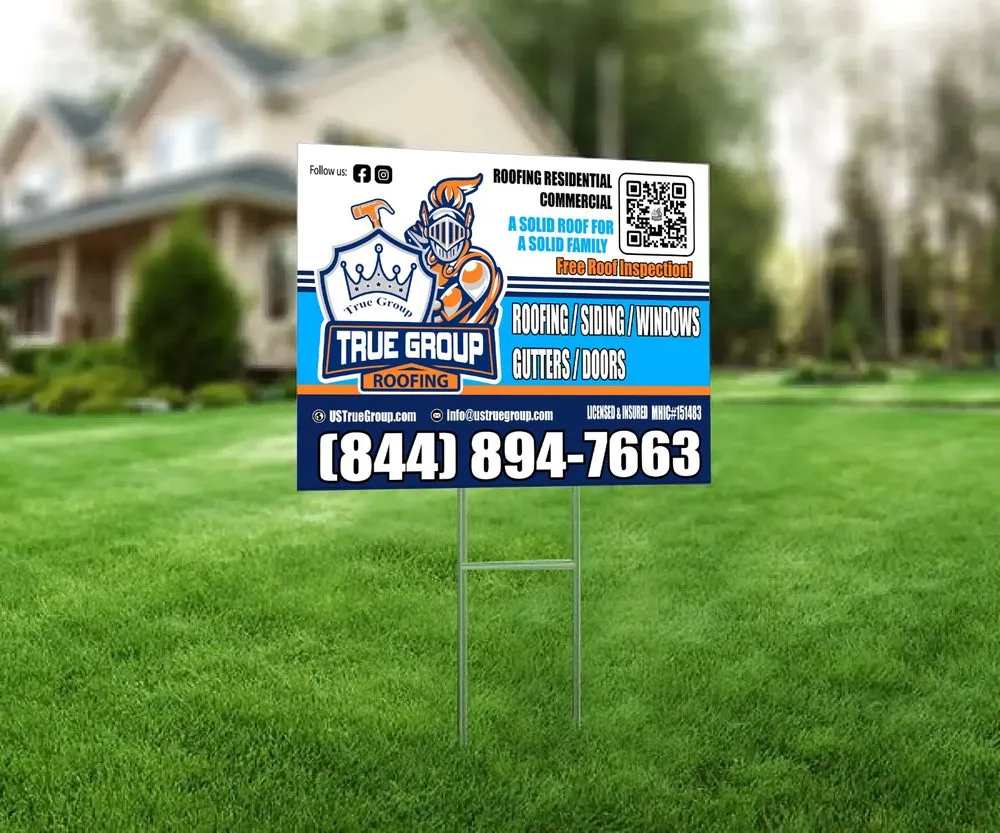 Slide of True Group Roofing