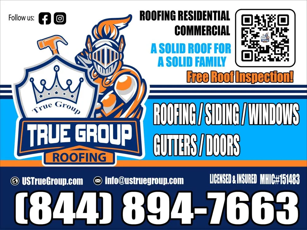 Slide of True Group Roofing