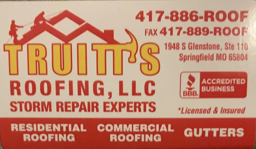 Slide of Truitt’s Roofing