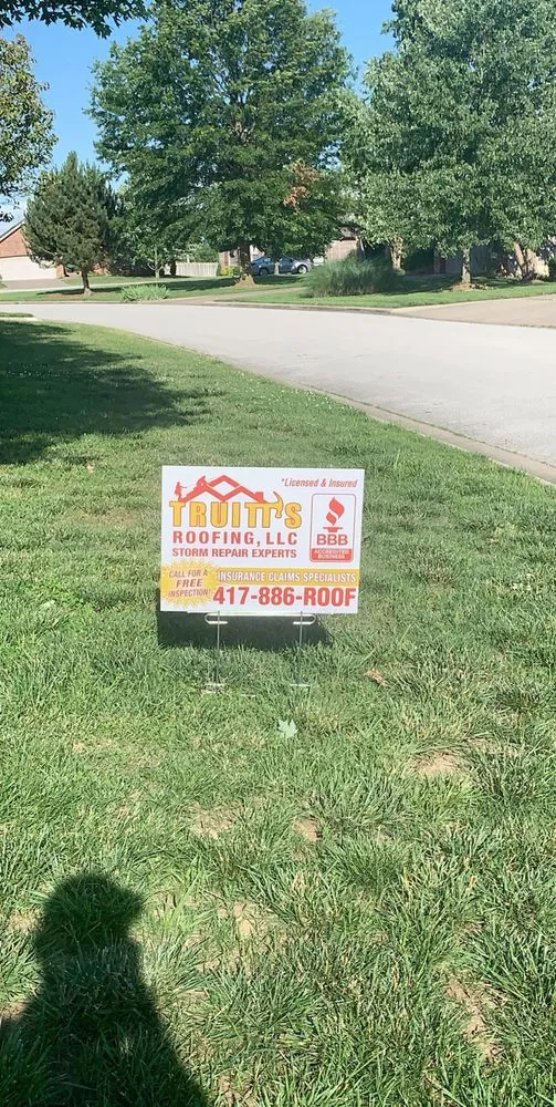 Slide of Truitt’s Roofing