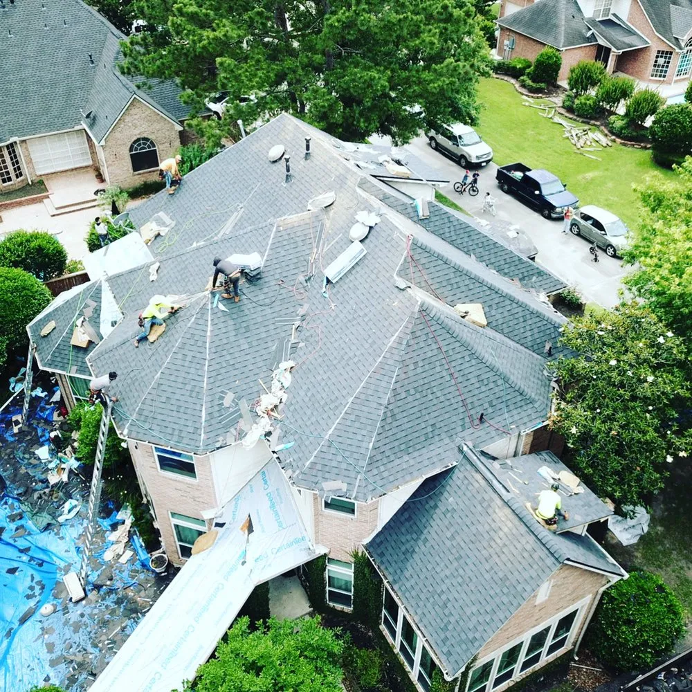 Emergency roof replacement in Huffman, TX - Trump It General Contracting & Roofing