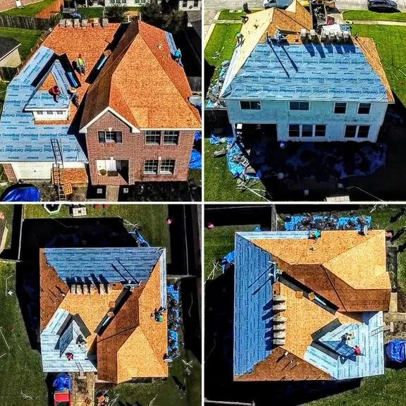Licensed shingle roofing service after storm damage across Huffman, TX - Trump It General Contracting & Roofing