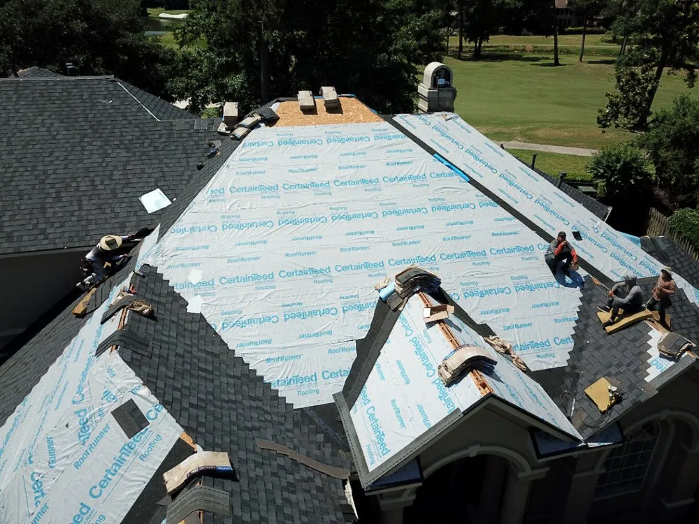 Reliable roof leak repair in Huffman, TX by Trump It General Contracting & Roofing