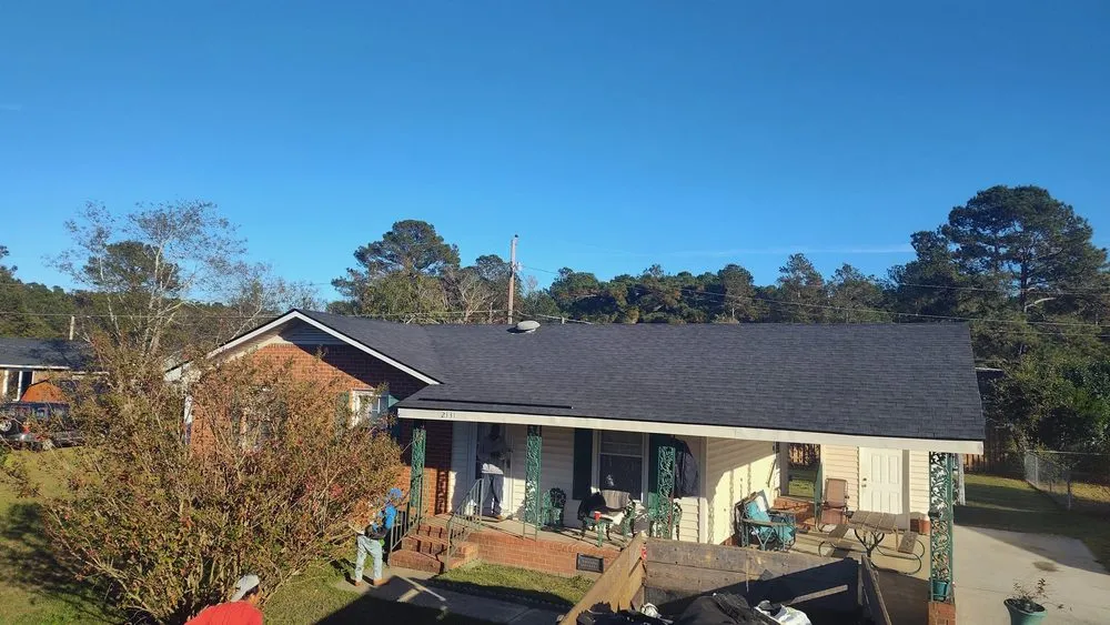Slide of Trussed Roofing