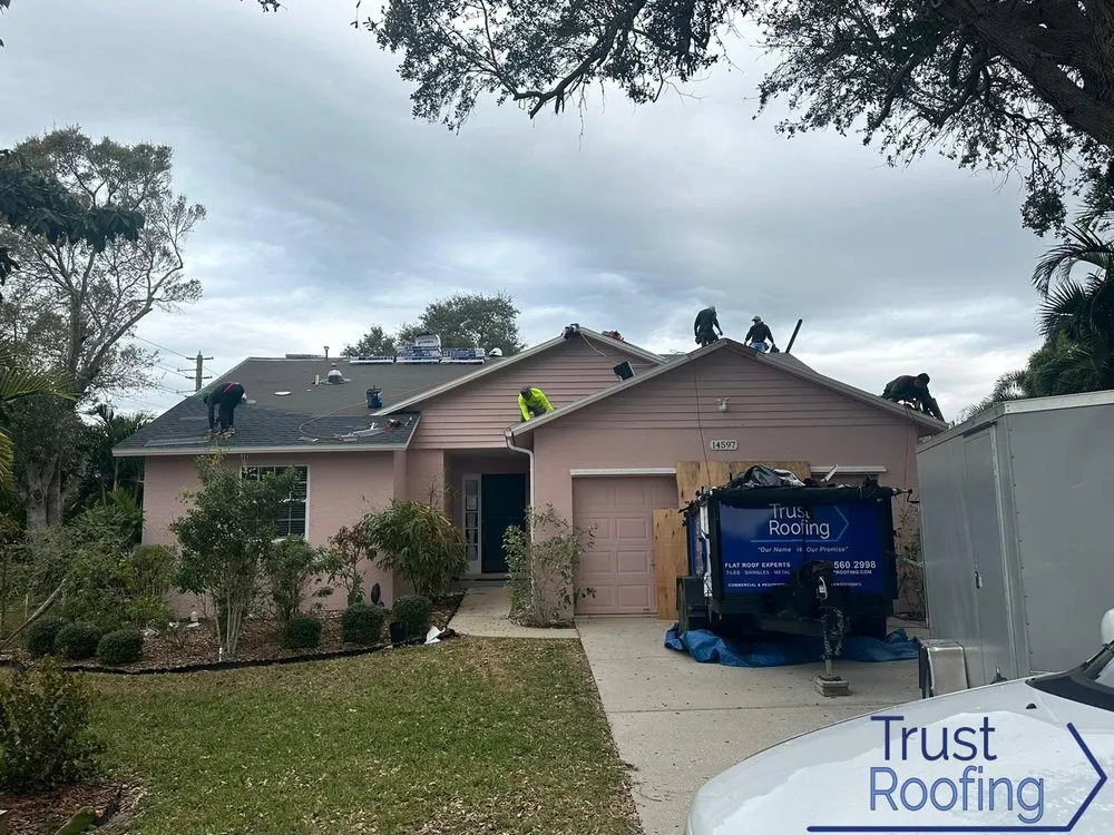 Slide of Trust Roofing