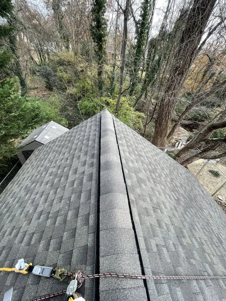 Local storm damage roof repair for residential properties in Winston-Salem, NC by Trust Roofing