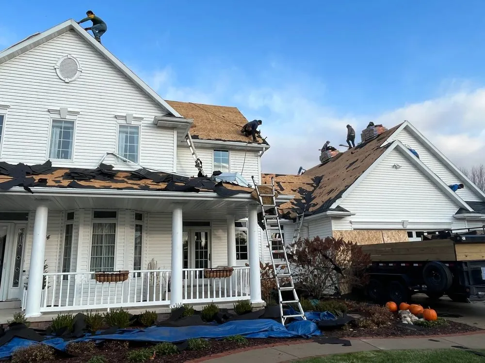 Local flat roof repair for homes in St. Peters, MO by Trusted Roofing Exteriors