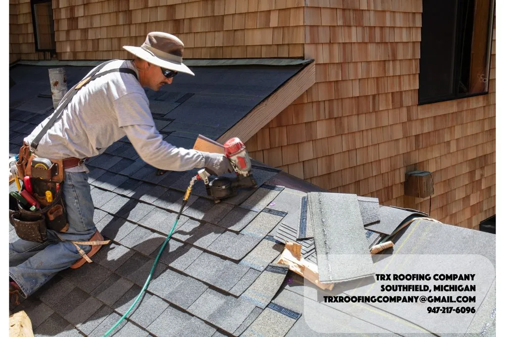 Slide of TRX Roofing