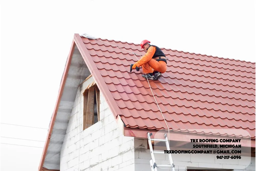 Slide of TRX Roofing