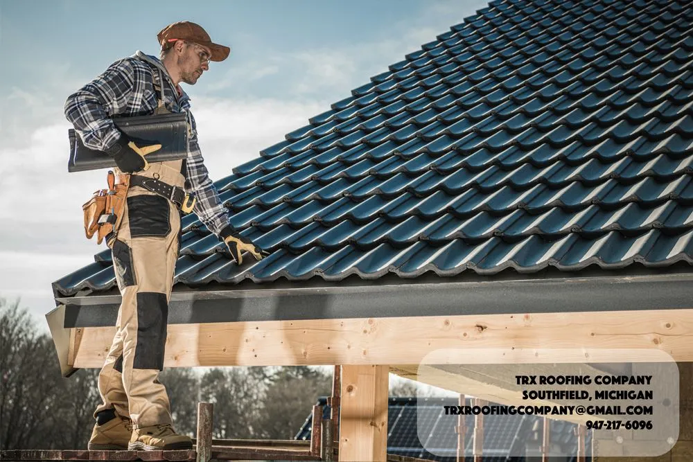 Slide of TRX Roofing