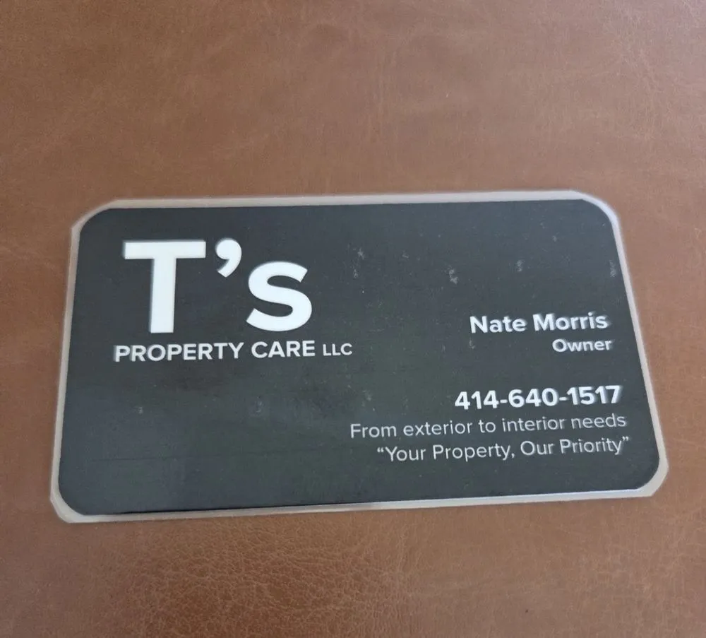 Slide of T's Property Care
