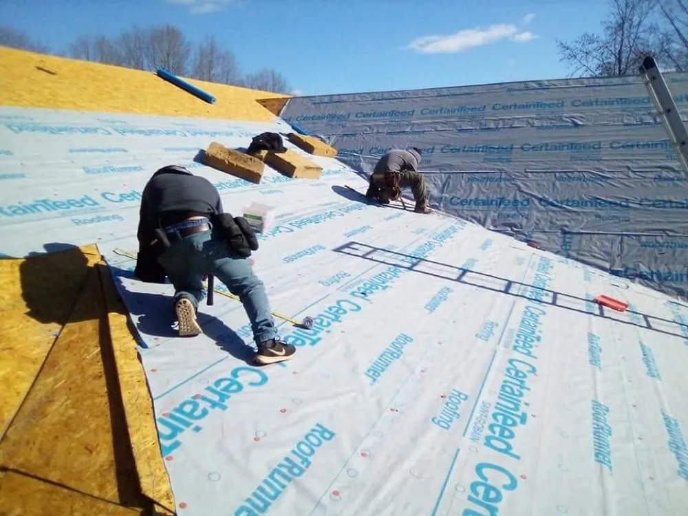 Slide of TS Solutions Roofing & Gutters