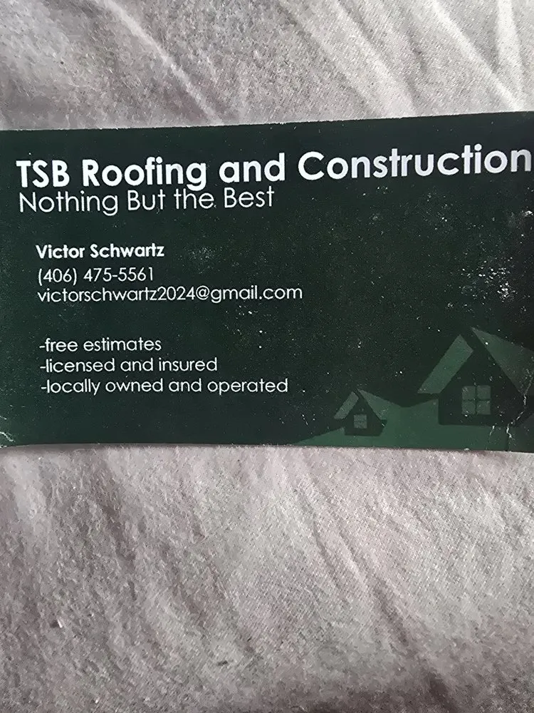 Slide of TSB Roofing and Construction