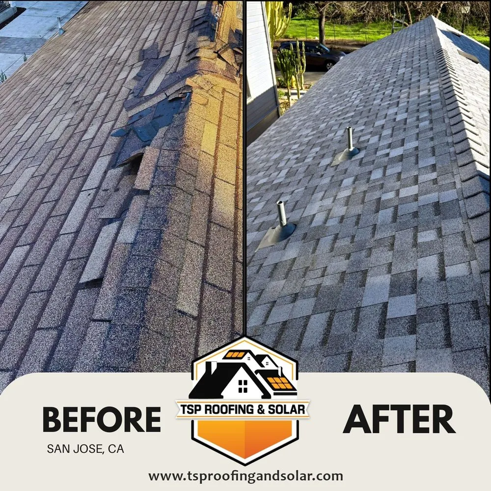 Slide of TSP Roofing and Solar