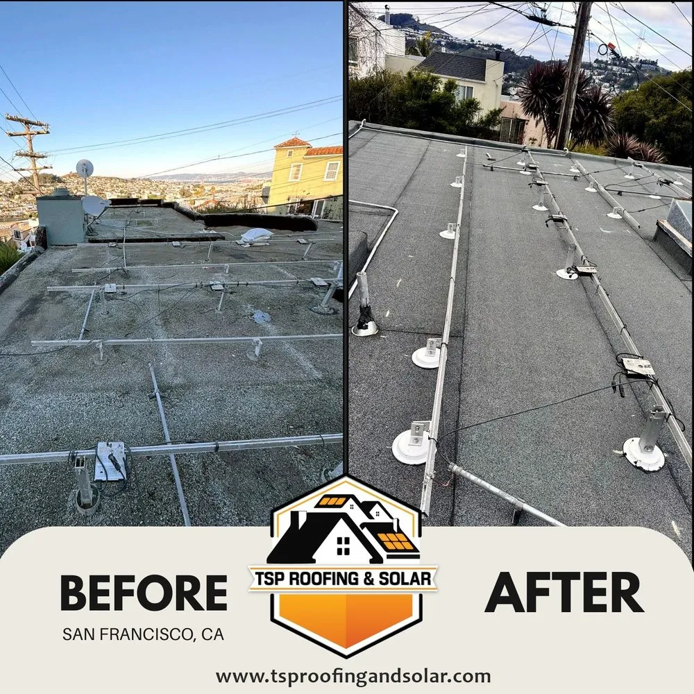 Slide of TSP Roofing and Solar