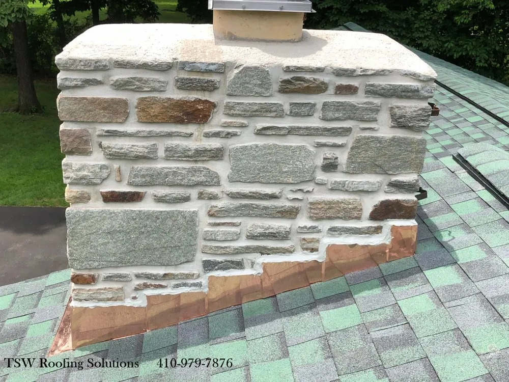 Professional roof repair with free inspection in Forest Hill, MD by TSW Roofing Solutions