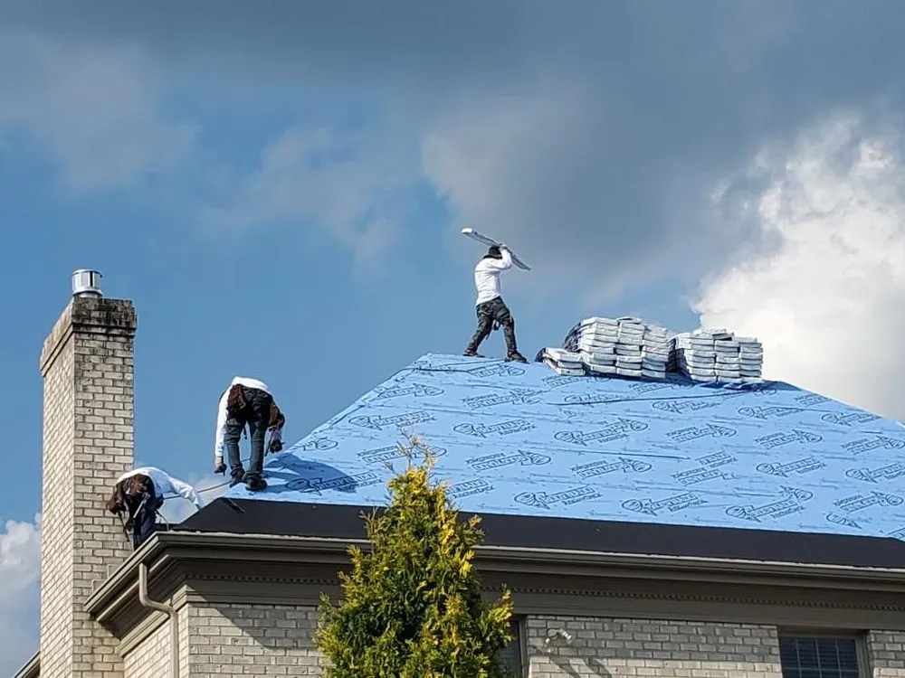 Local storm damage roof repair in Presto, PA - TTG Roof Pro's