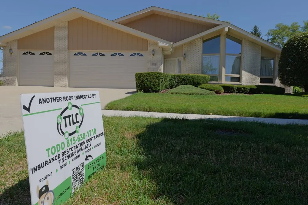 Slide of TTLC Roofing Siding & Gutters