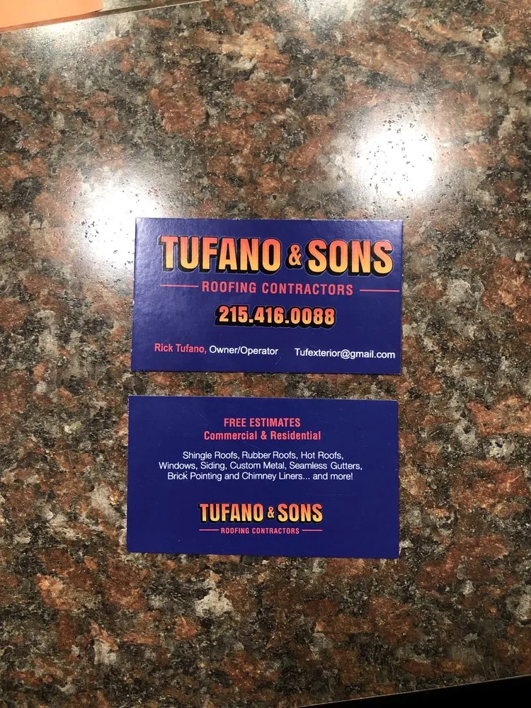 Slide of Tufano & Sons Roofing