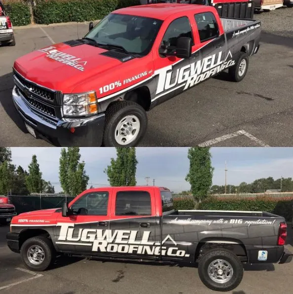 Slide of Tugwell Roofing