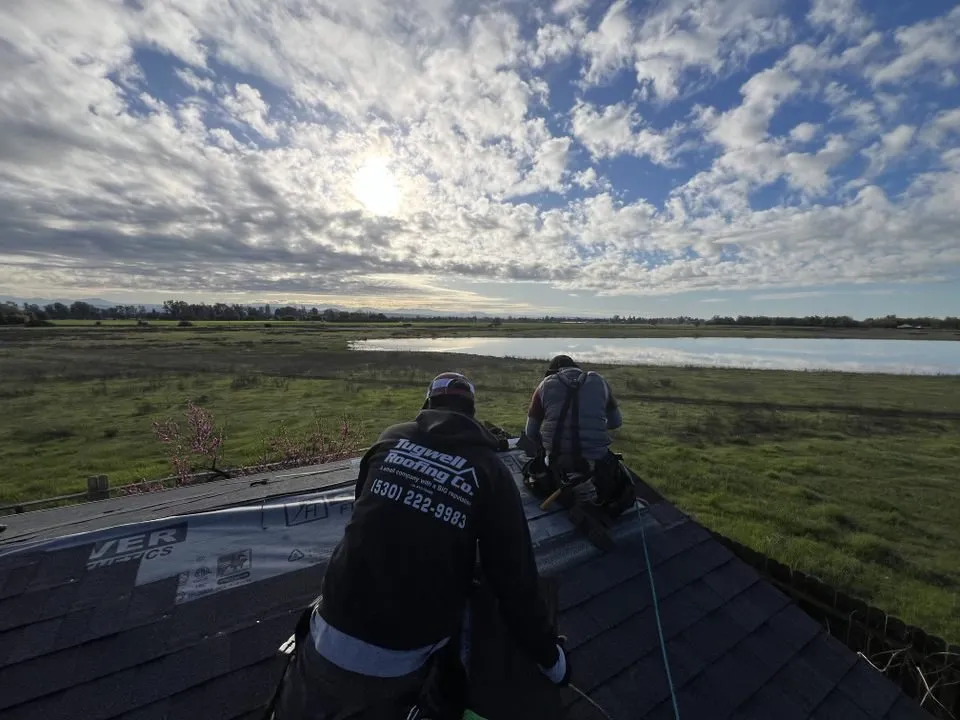 Slide of Tugwell Roofing