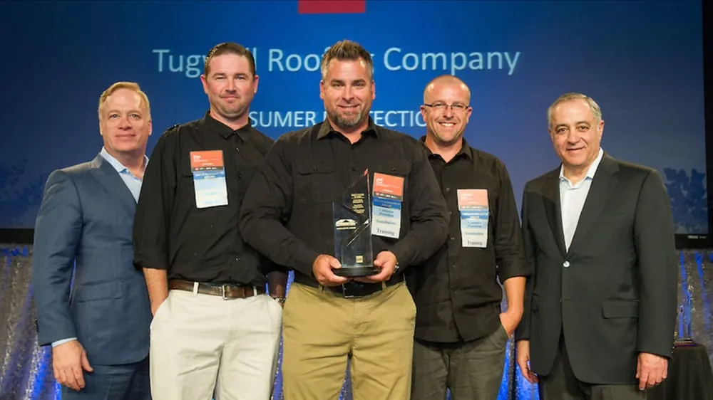 Slide of Tugwell Roofing