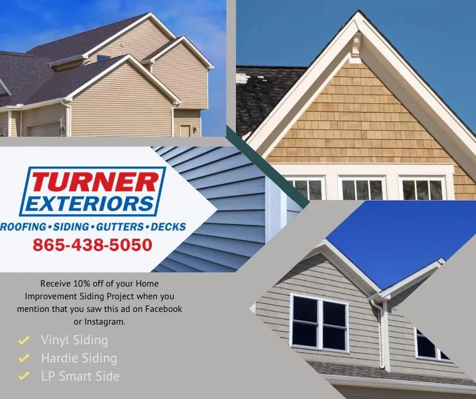 Top-rated roof installation experts serving Corryton, TN - Turner Exteriors
