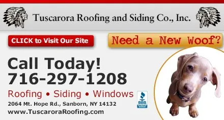 Slide of Tuscarora Roofing & Siding