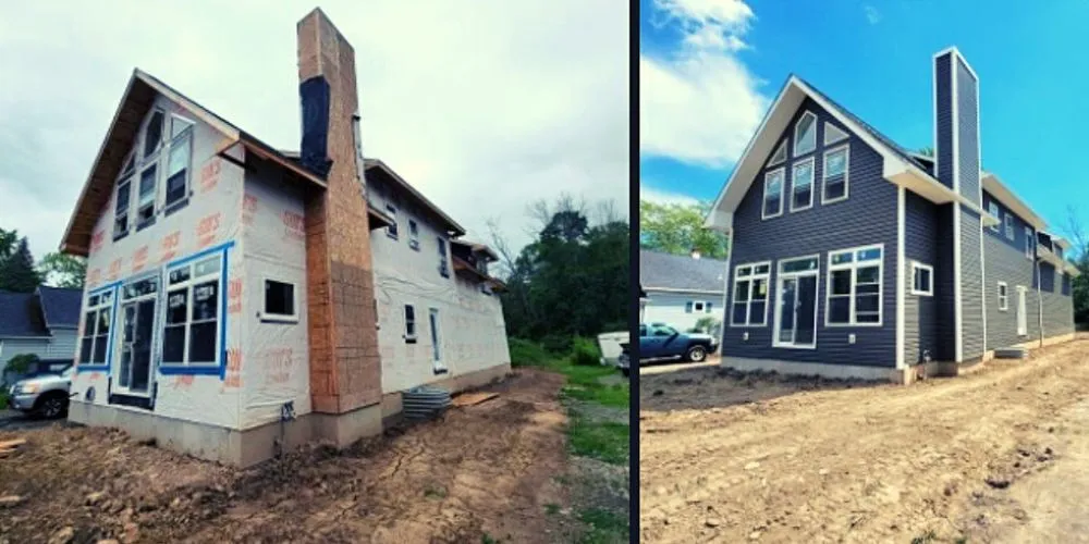Slide of Twin Tiers Construction