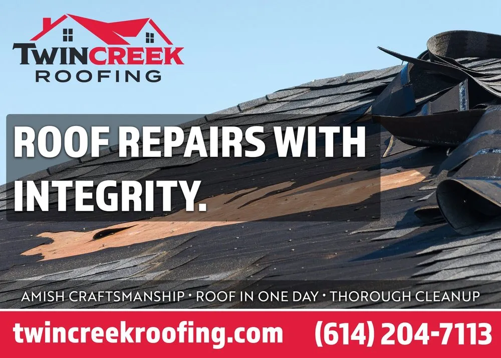 Local roof repair experts serving Sunbury Oh, OH - Twincreek Roofing