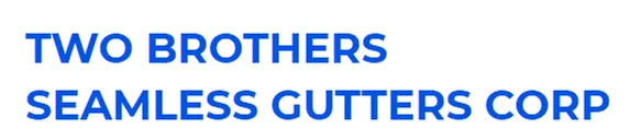Slide of Two Brothers Seamless Gutters