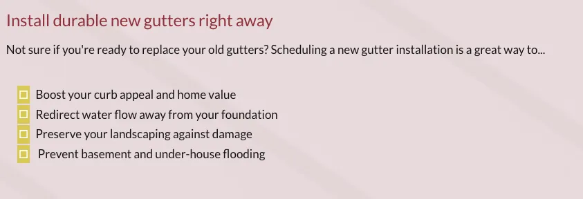 Slide of Two Dads Roofing and Siding Company