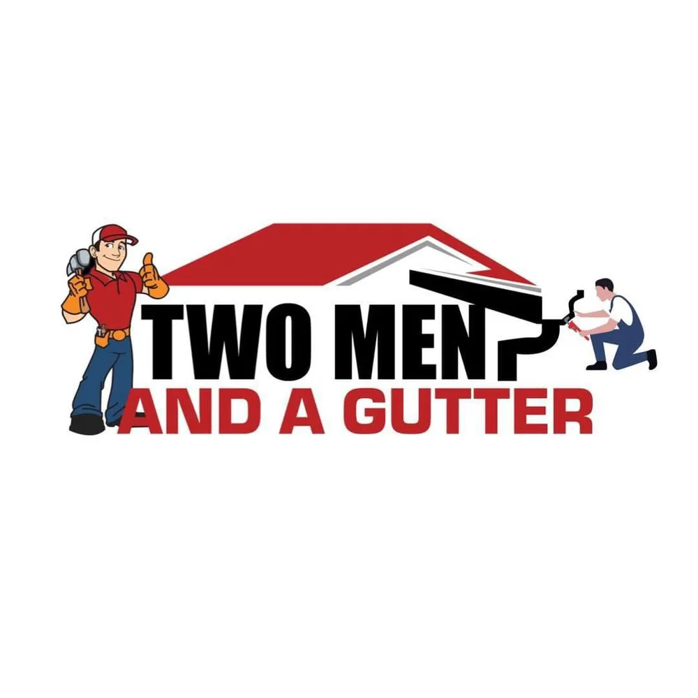 Slide of Two Men and a Gutter