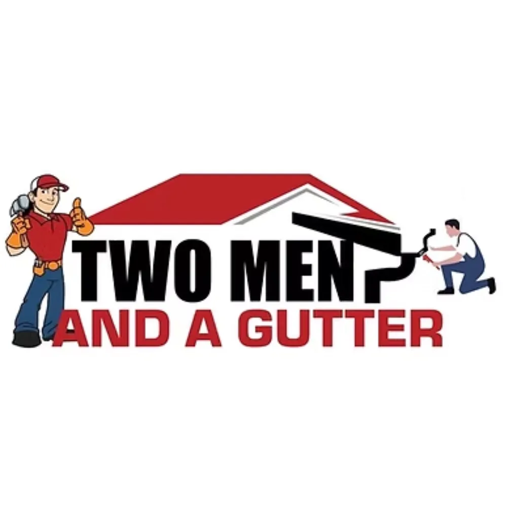 Slide of Two Men and a Gutter