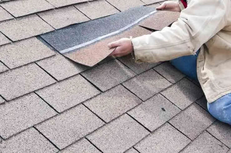 Slide of Two Men Roofing