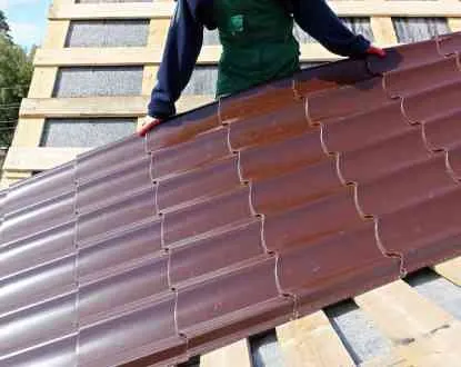 Slide of Two Men Roofing