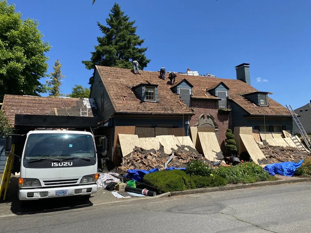 Slide of Two States Roofing