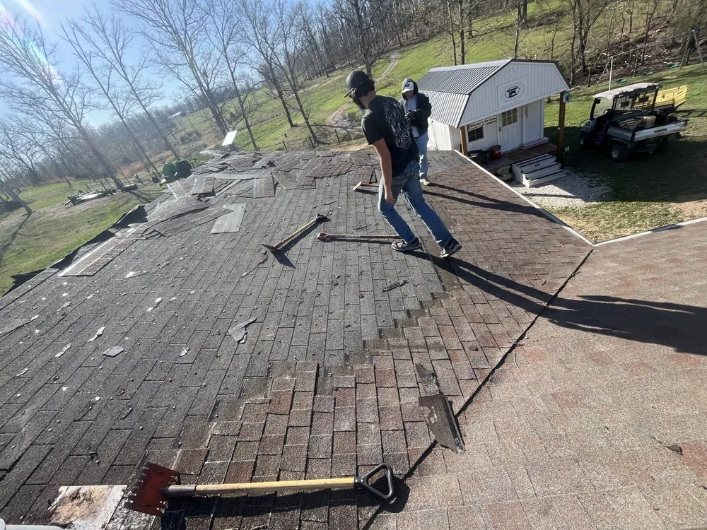 Top-rated metal roofing installation in Elk Creek, MO by Tyler Barnett