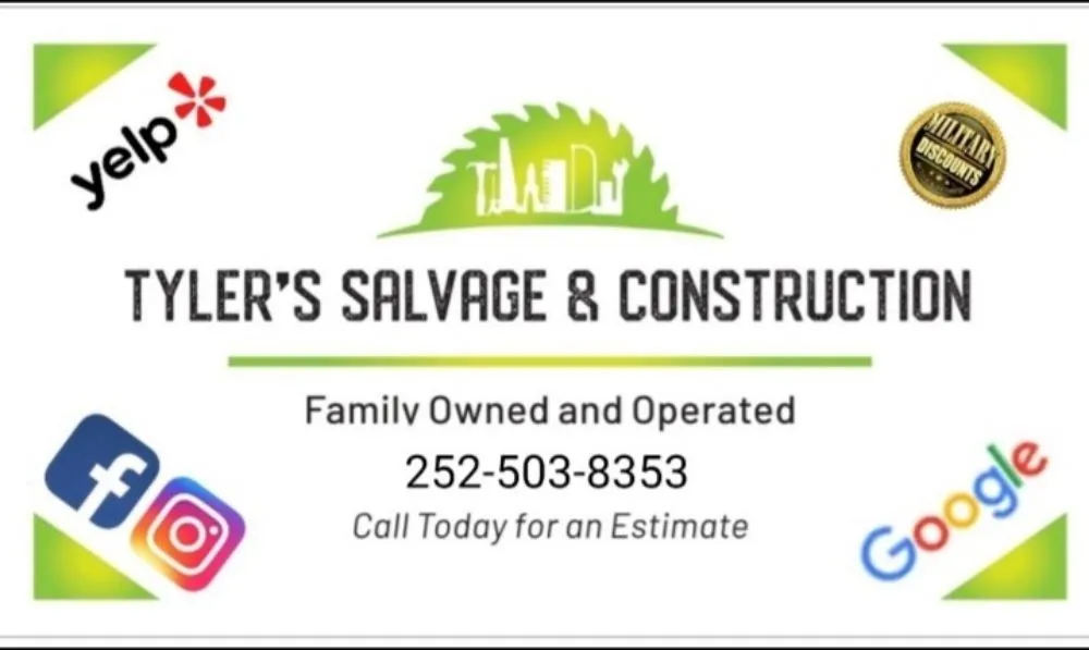 Slide of Tyler's Salvage & Construction