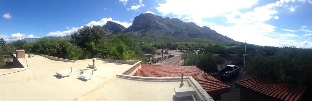 Slide of Tyler's White Roof Coating