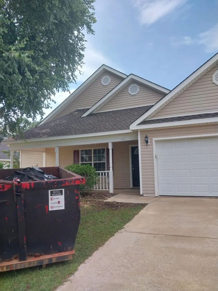 Licensed flat roof repair in Byromville, GA by Tyndal Roofing