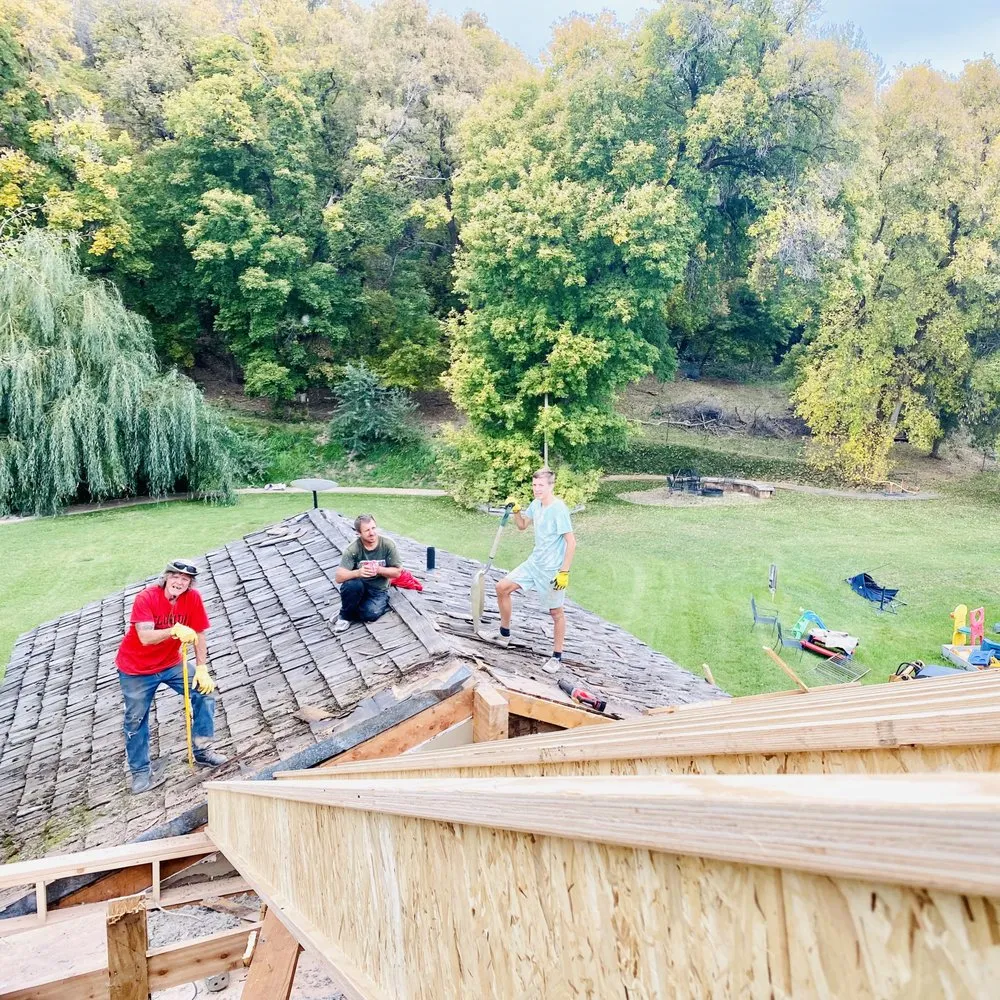 Slide of Ukrainian Construction Guys