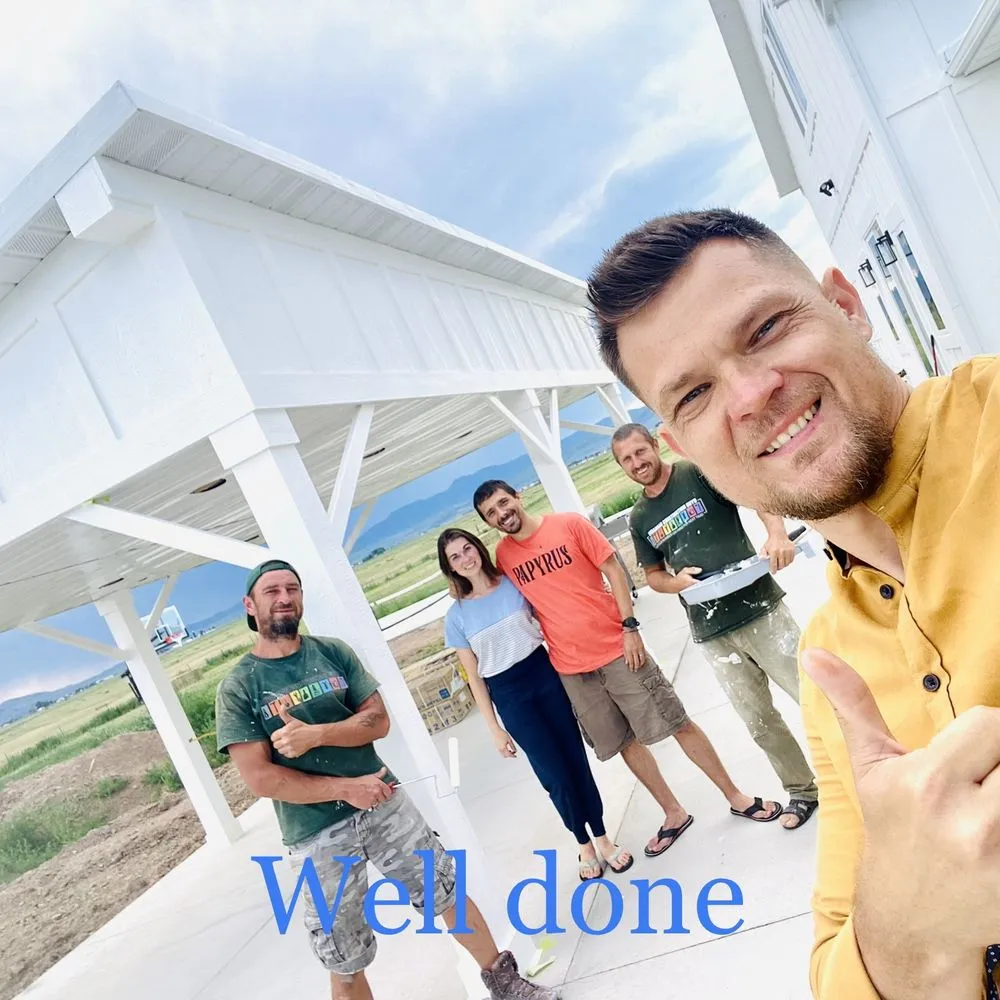 Slide of Ukrainian Construction Guys