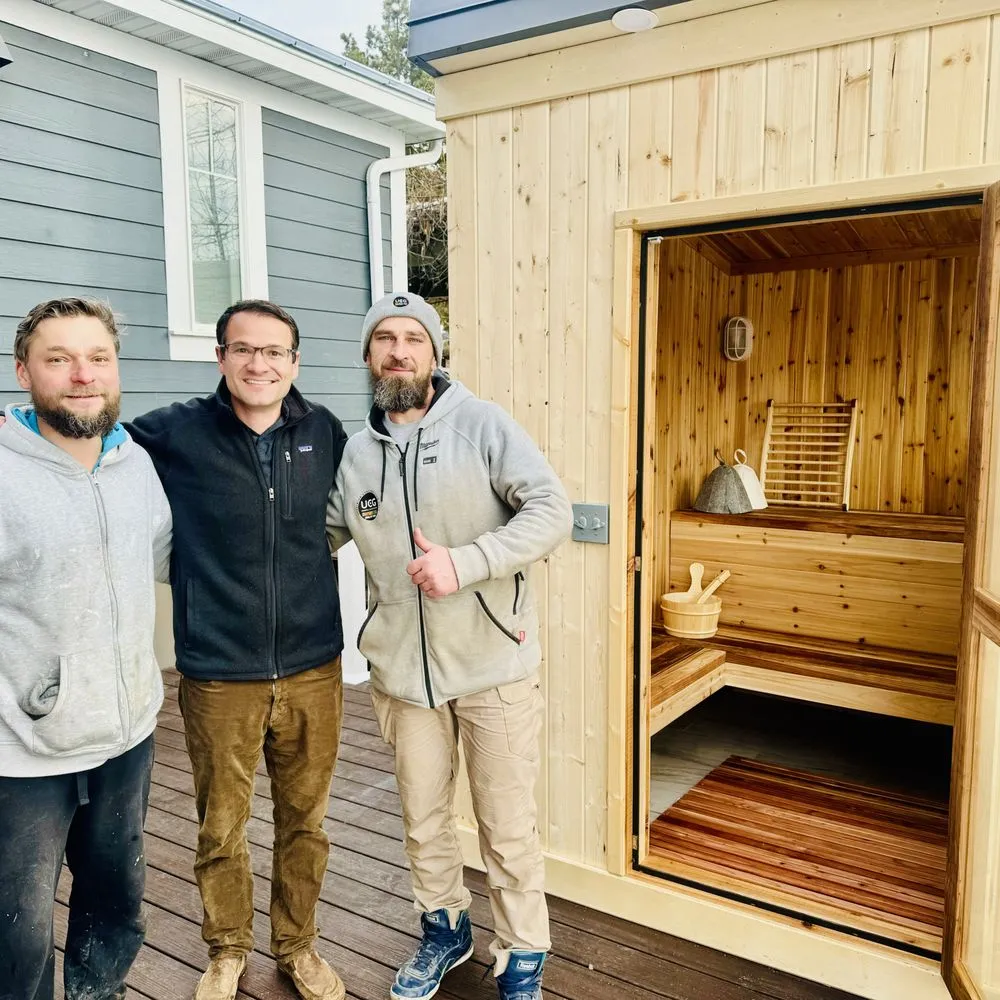 Slide of Ukrainian Construction Guys