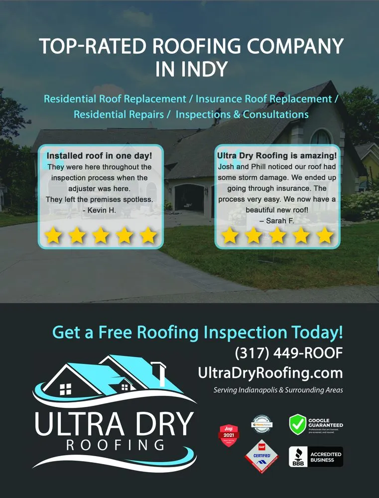Slide of Ultra Dry Roofing