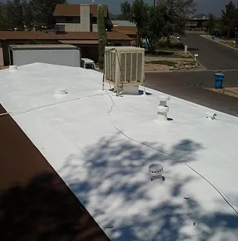 Slide of Ultra Foam Roofing