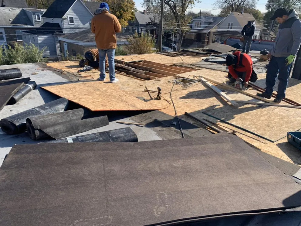 Slide of Umbrella Roofing