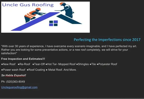 Uncle Gus Roofing And More Logo