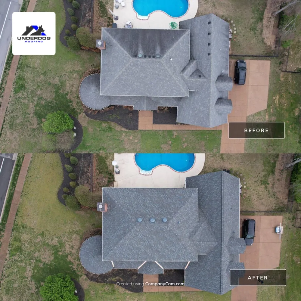 Slide of Underdog Roofing